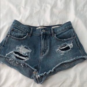 High-rise shorts